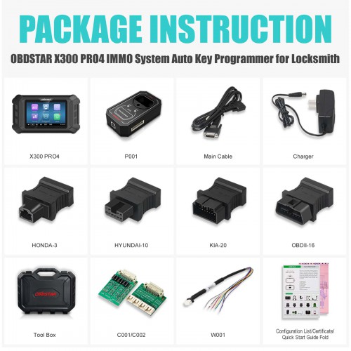 Full VERSION OBDSTAR X300 Pro4 Pro 4 Key Master Auto Key Programmer IMMO Version for Locksmith