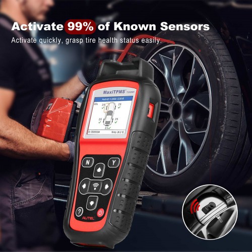 Wifi Version Autel MaxiTPMS TS508 TPMS Service Tool With Quick and Advanced Mode Upgraded Version of TS501/TS408