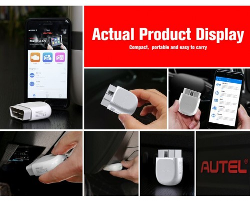 Autel AP200 OBD2 Scanner Code Reader with Full Systems Diagnoses Support Bluetooth