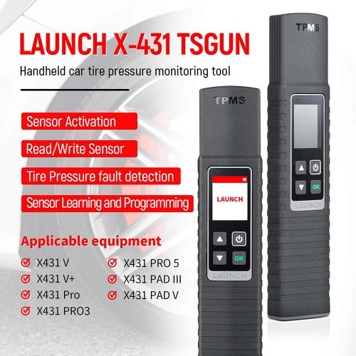 Launch X-431 TSGUN TPMS Tire Pressure Detector X431 TSGUN TPMS diagnostic tool