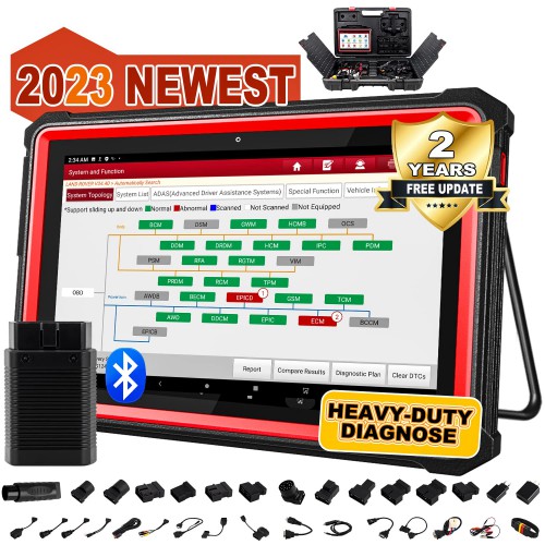 LAUNCH X431 PROS Mini 3.0,2023 New Bi-directional Scan Tool,35+ Service,  OE-Level Full System Automotive Diagnostic Scanner, ECU Coding, Active  Test