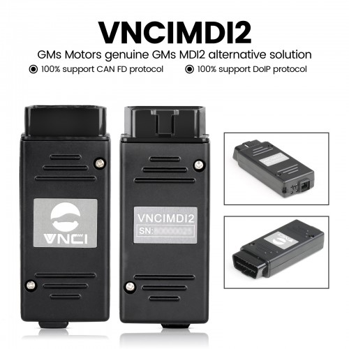 2024 VNCI MDI2 GM Diagnostic Scanner Support CANFD and DoIP Protocol and Techline Connect SPS2 Replace GM MDI2 Tech2