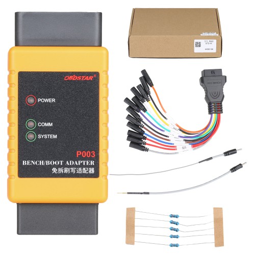 [Value Bundle] OBDSTAR X300 DP Plus Pack C Full Version with P002, P003, CAN FD, Key Simulator, FCA, Nissan, Renault and Ford Bypass Cable