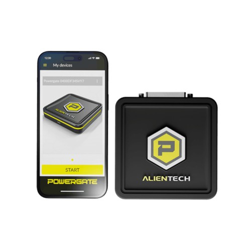 Alientech Powergate 4 with the Powergate App &  Powergate Cloud, Customize Vehicle Performance with A Touch on Your Smartphone