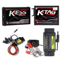Full Set Kess V2 With KTAG And Godiag GT105 And GT107 DSG Gearbox Data Adapter ECU IMMO Kit