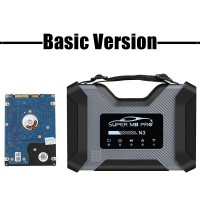 [Basic Version With Carton] SUPER MB PRO N3 BMW A3 Scanner With Latest BMW ICOM Software 500GB HDD	