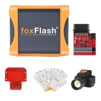 Full Package FoxFlash ECU TCU Clone and Chip Tuning tool with OTB 1.0 Expansion Adapter for ACM & DCM Modules
