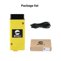 VNCI VDI3 Rongwei MG Wuling Baaojun Datong Diagnostic Interface Compatible with OEM Software Driver, Plug and Play,