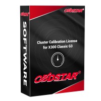 [Online Activation] Mileage Correction License for OBDSTAR X300 Classic G3 Same Functions as ODOMASTER