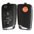 Xhorse XKMQB1EN VW MQB Flip Transponder Wired Remote Key 3 Buttons 5 pcs/lot