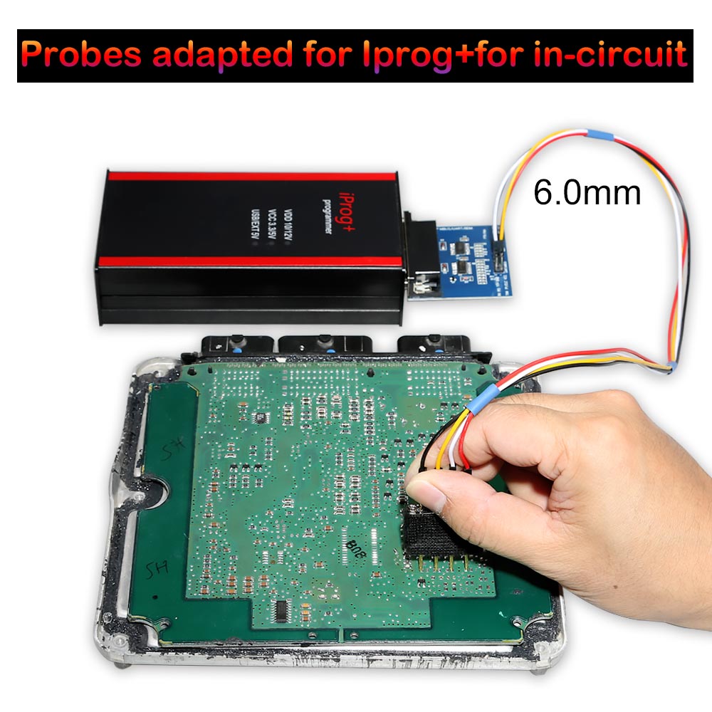 Probes adapted connect with IPROG+ 