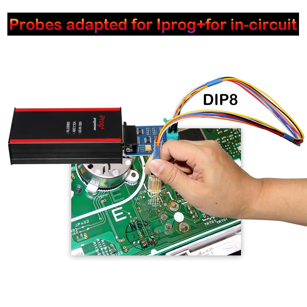 Probes adapted connect with IPROG+ 2 
