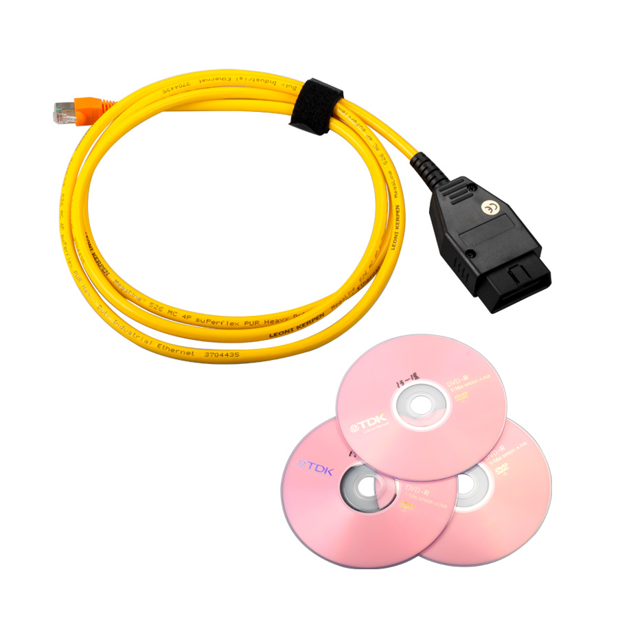 Cheap ESYS ENET Cable For BMW F-serie Refresh Hidden Data ICOM Coding ECU  Programmer OBD OBD2 Scanner Car Diagnostic Tool