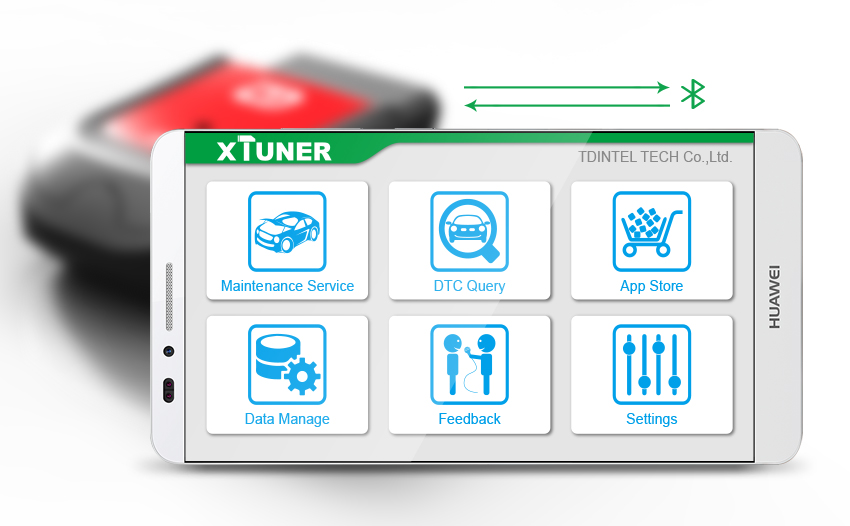 Xunter X500 Display