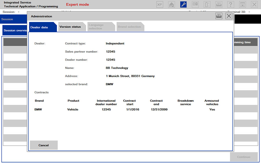 Wifi BMW ICOM NEXT Software 6