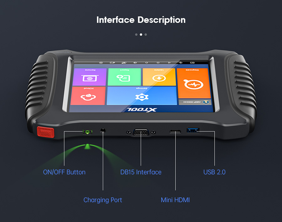 XTOOL A80 Pro Interface & Product Details 2