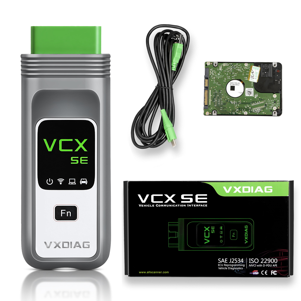 VXDIAG VCX SE For Benz obd2 scanner package