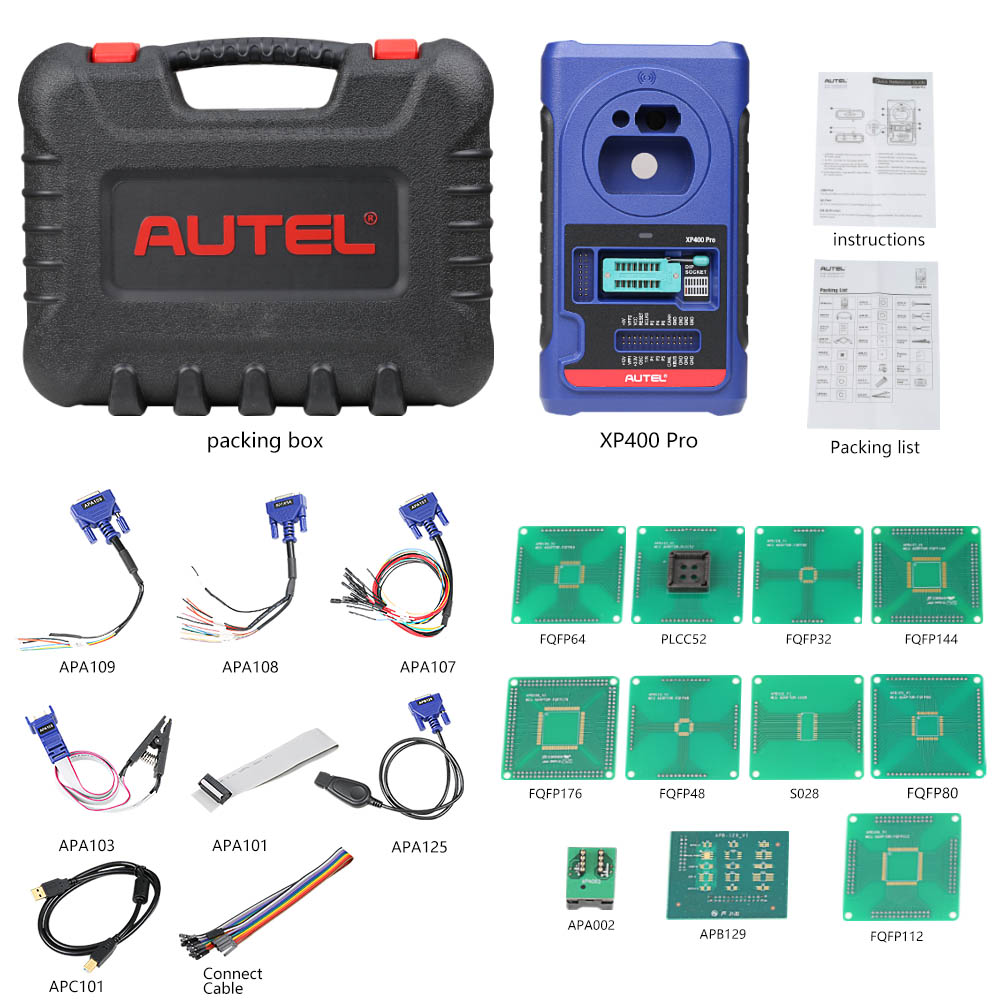 Autel xp400 pro Package 