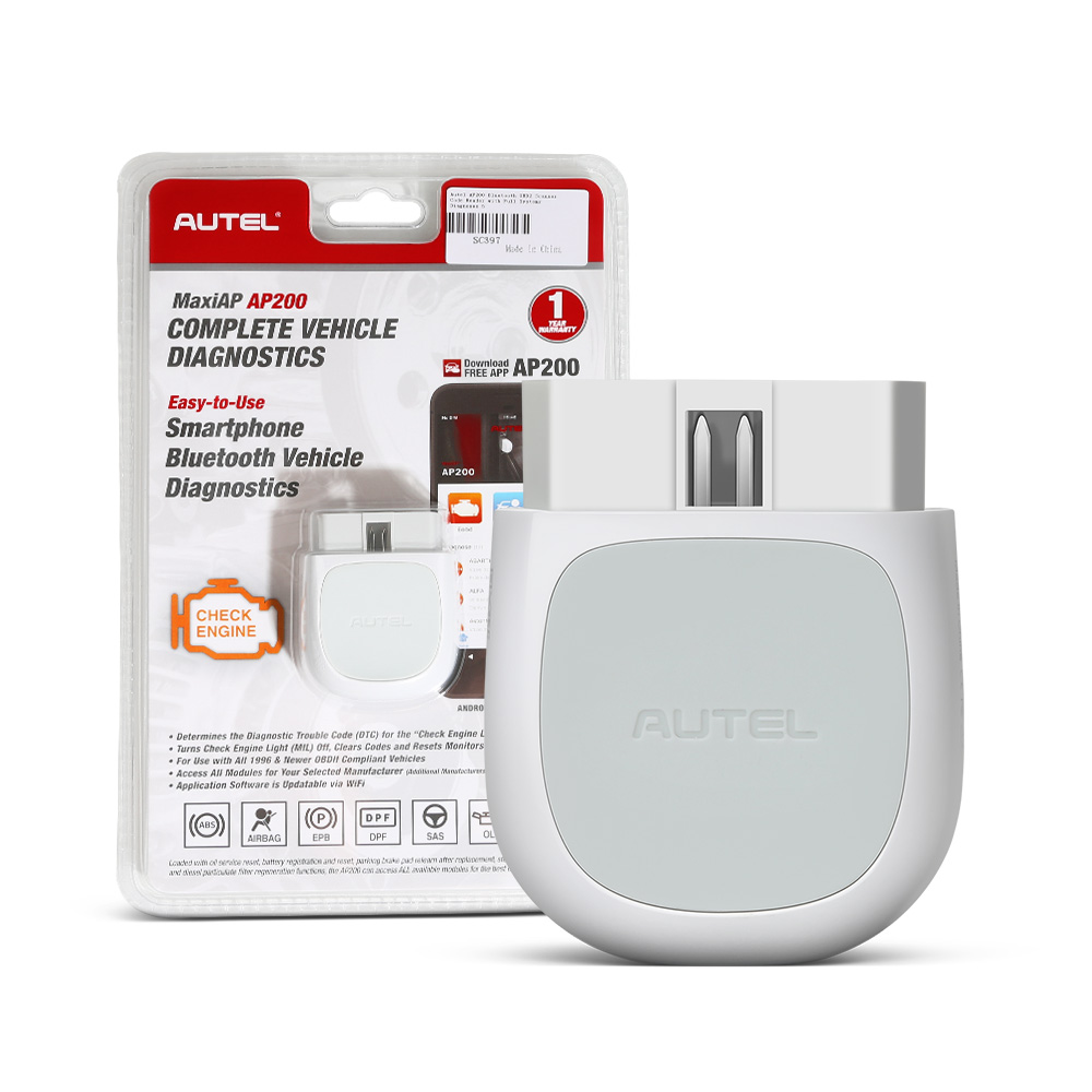 Autel AP200 OBD2 Scanner package
