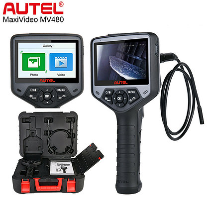 Autel MaxiVideo MV480 Inspection Camera 1080P HD 360°Rotation 7 X Zoom Dual Cameras With Audio Annotation