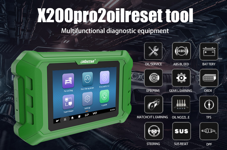 OBDSTAR X200 Pro2 functions