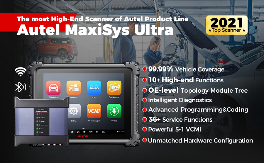 Original Autel Maxisys Ultra features