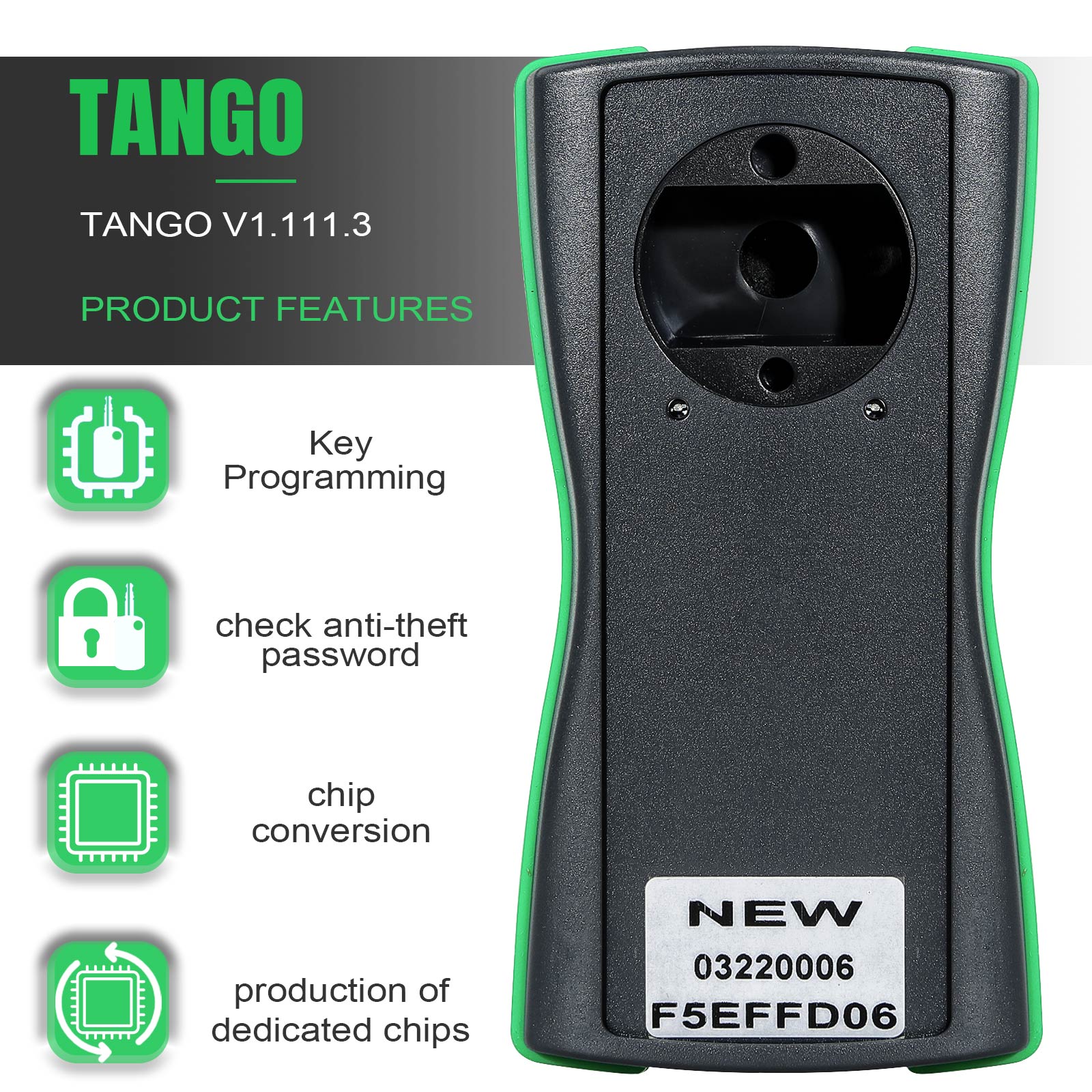 OEM FLY Tango Key Programmer functions