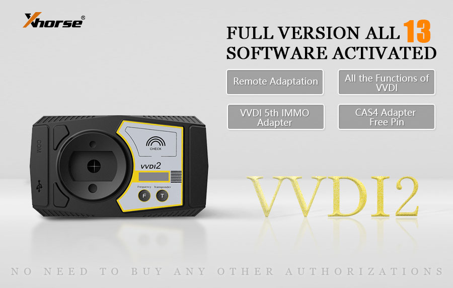xhorse vvdi2 13 software activated