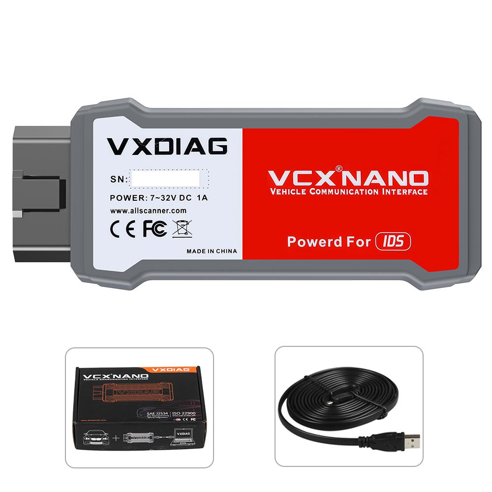 VXDIAG VCX NANO package