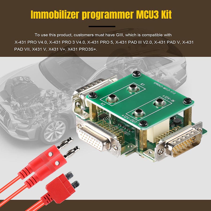 Launch IMMO Programmer MCU3 Adapter Board Kit
