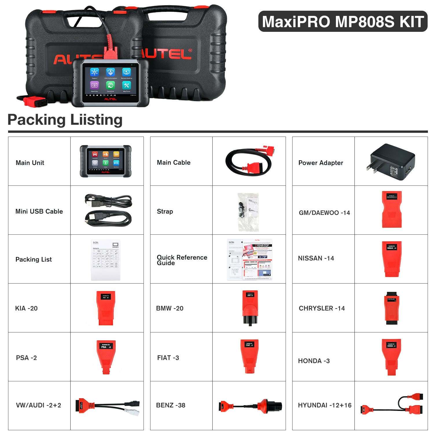 Autel MaxiPRO MP808S