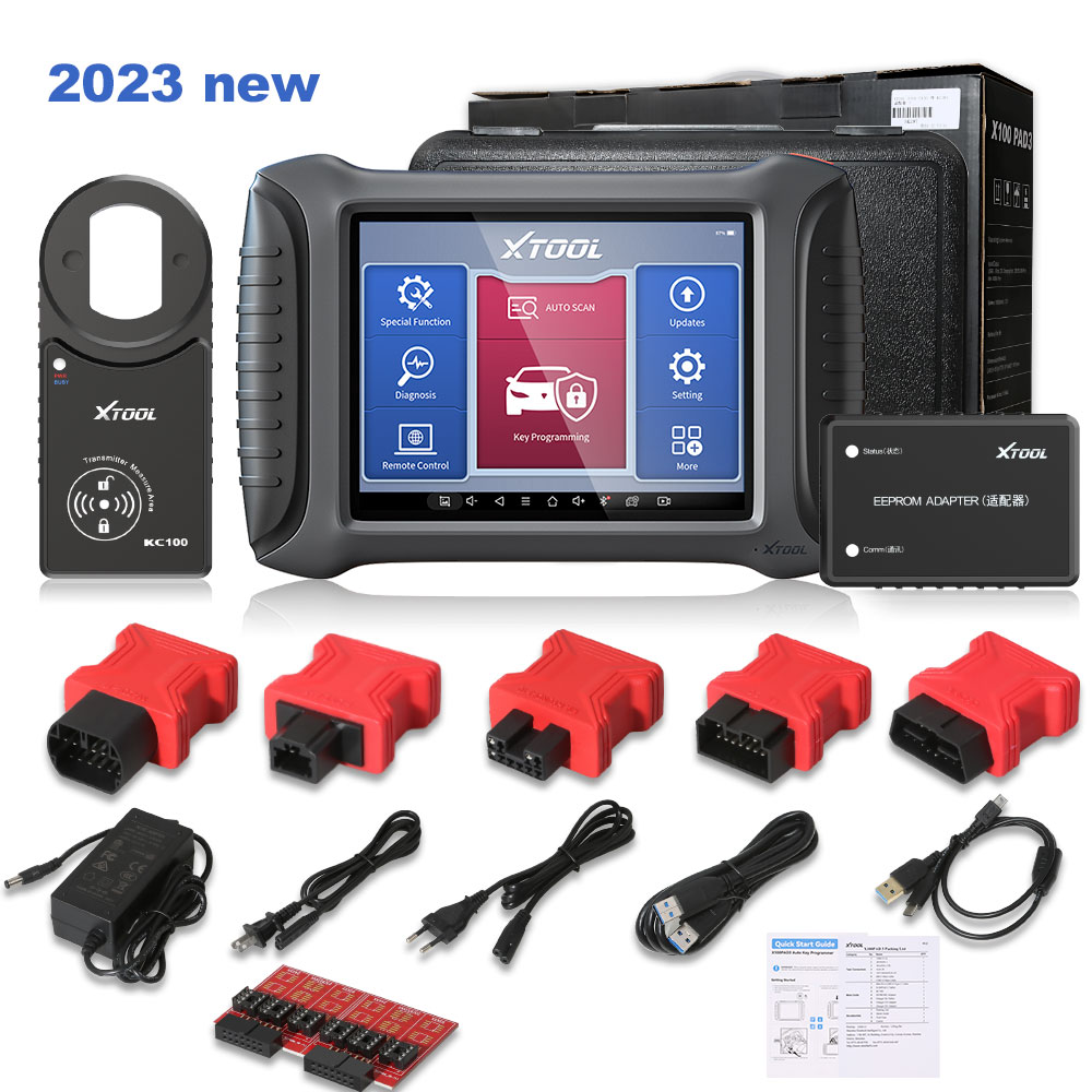 XTOOL PS90 Bidirectional Diagnostic Auto OBD2 Scanner Car Key Programmer  Tool US
