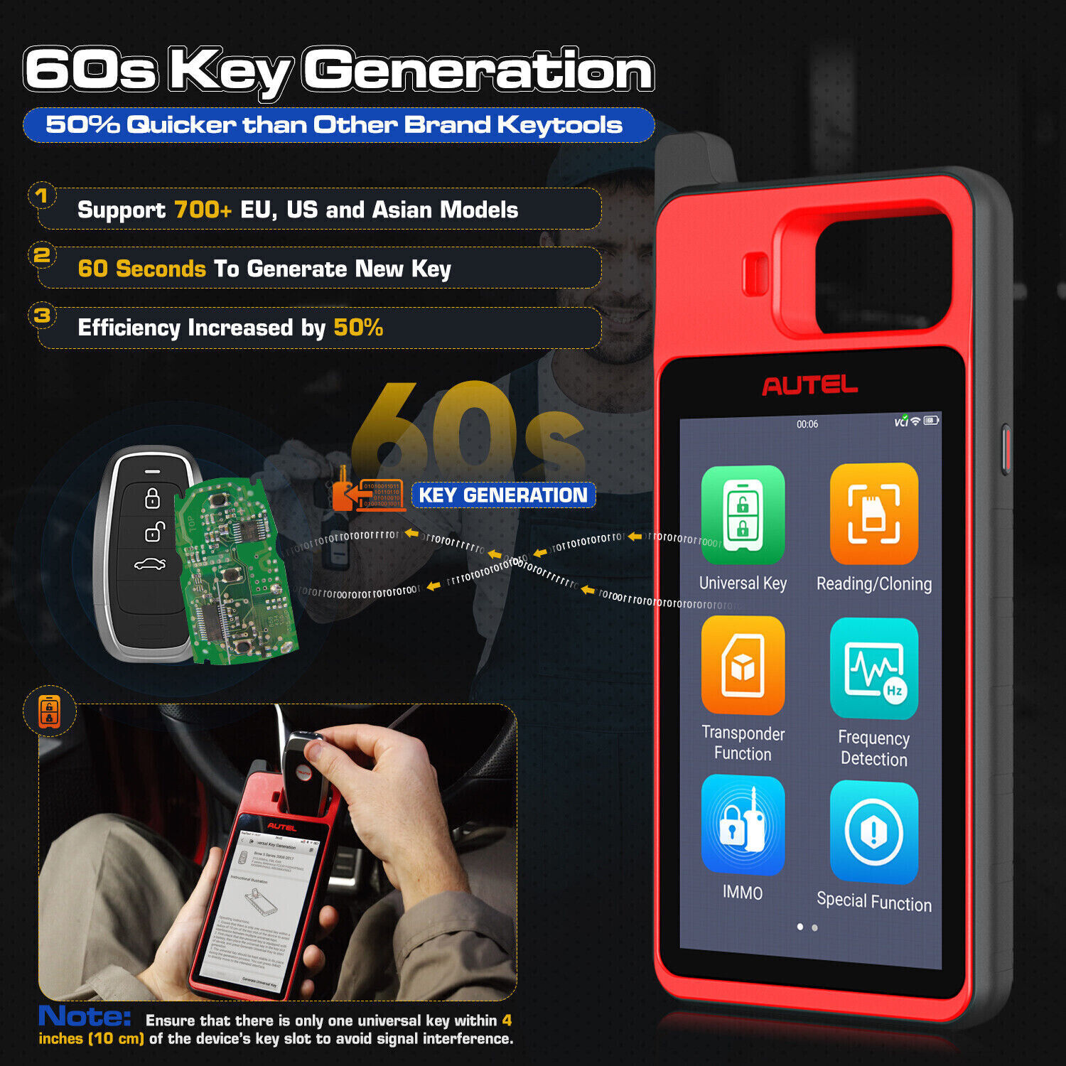 KM100 60S Key Generation