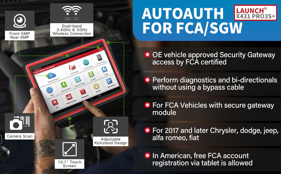 AutoAuth for FCA/ SGW