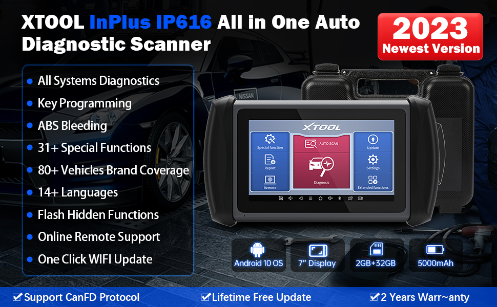 XTOOL InPlus IP616 features